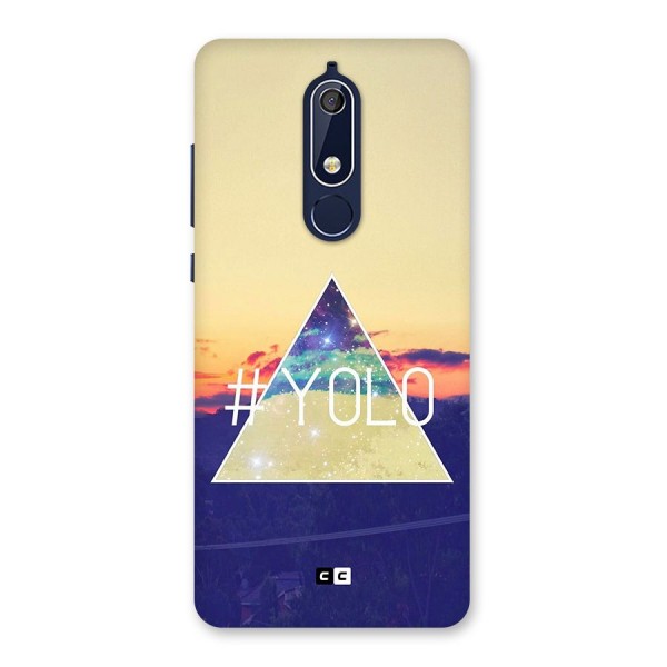 Yolo illuminati Back Case for Nokia 5.1