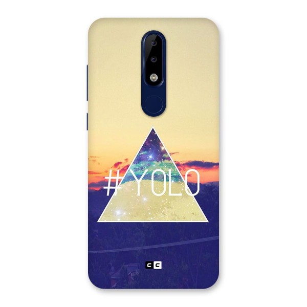 Yolo illuminati Back Case for Nokia 5.1 Plus