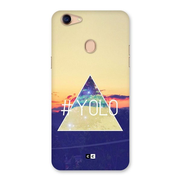 Yolo illuminati Back Case for Oppo F5