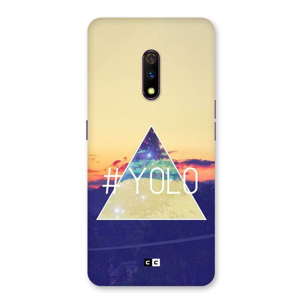 Yolo illuminati Back Case for Realme X