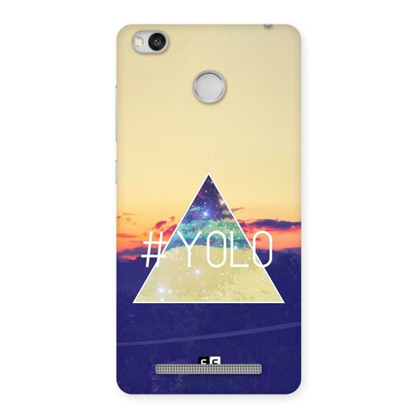 Yolo illuminati Back Case for Redmi 3S Prime