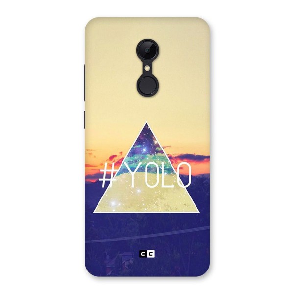 Yolo illuminati Back Case for Redmi 5