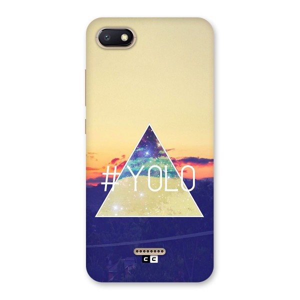 Yolo illuminati Back Case for Redmi 6A