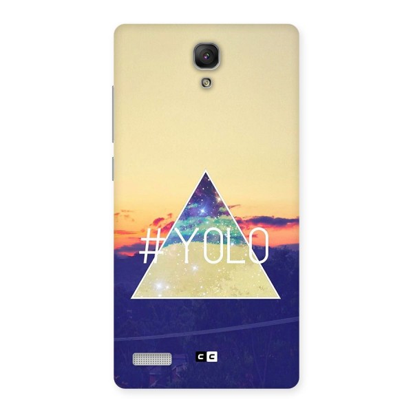 Yolo illuminati Back Case for Redmi Note