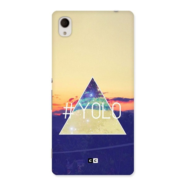 Yolo illuminati Back Case for Xperia M4 Aqua