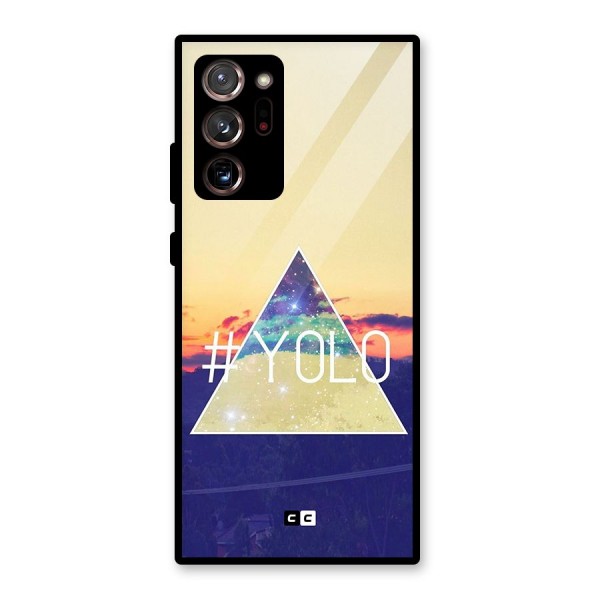 Yolo illuminati Glass Back Case for Galaxy Note 20 Ultra