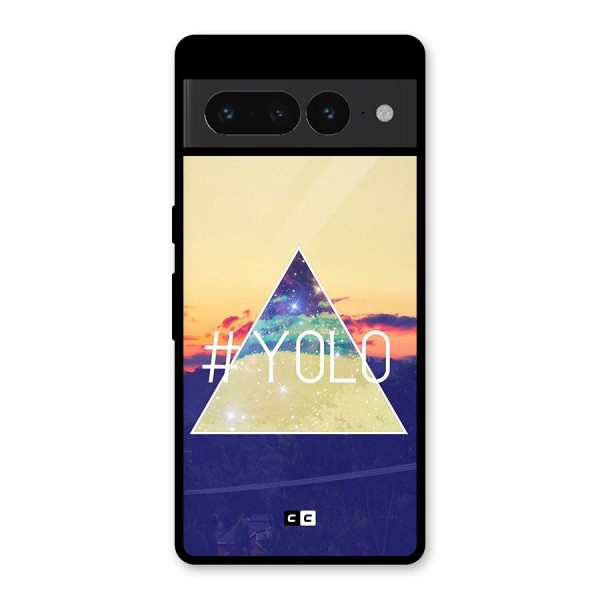 Yolo illuminati Glass Back Case for Google Pixel 7 Pro