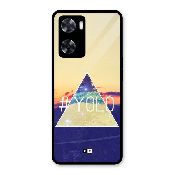 Yolo illuminati Glass Back Case for Oppo A57 2022