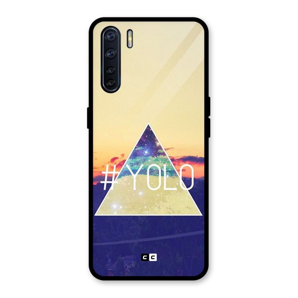 Yolo illuminati Glass Back Case for Oppo F15