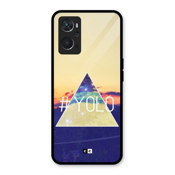 Yolo illuminati Glass Back Case for Oppo K10 4G