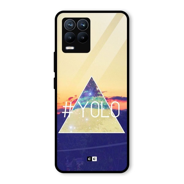 Yolo illuminati Glass Back Case for Realme 8