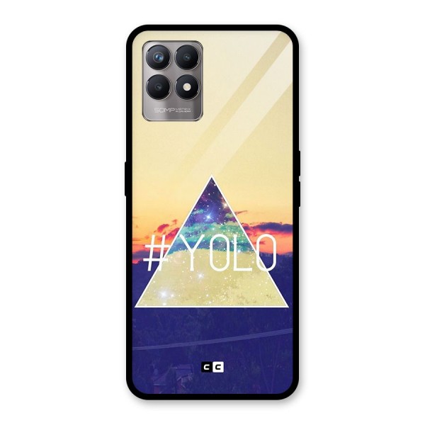 Yolo illuminati Glass Back Case for Realme 8i