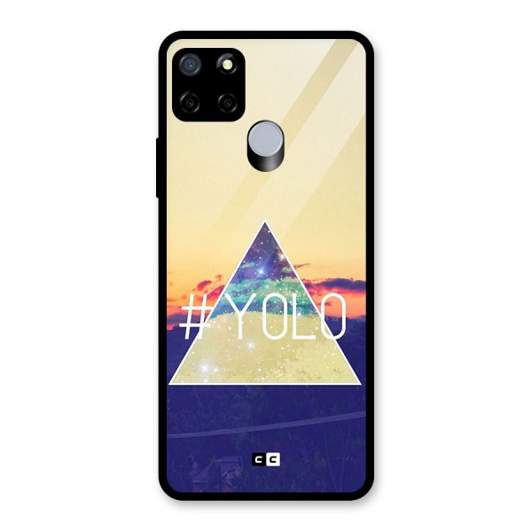 Yolo illuminati Glass Back Case for Realme C12