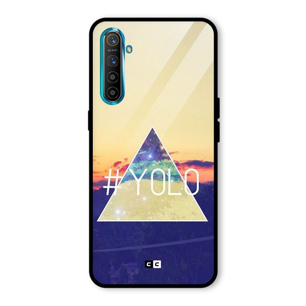 Yolo illuminati Glass Back Case for Realme X2