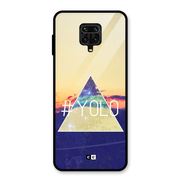 Yolo illuminati Glass Back Case for Redmi Note 10 Lite