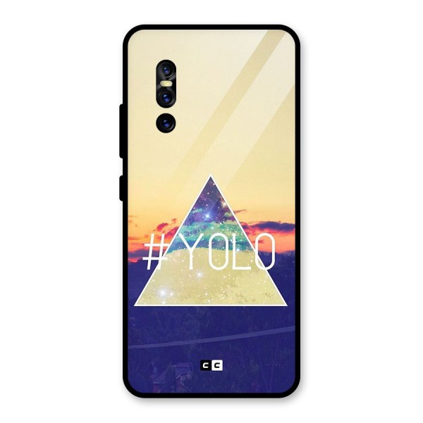 Yolo illuminati Glass Back Case for Vivo V15 Pro