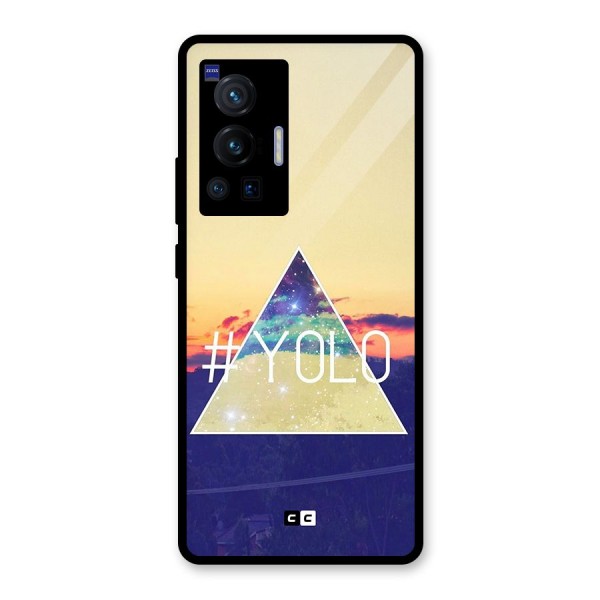 Yolo illuminati Glass Back Case for Vivo X70 Pro