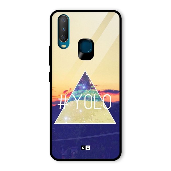 Yolo illuminati Glass Back Case for Vivo Y12