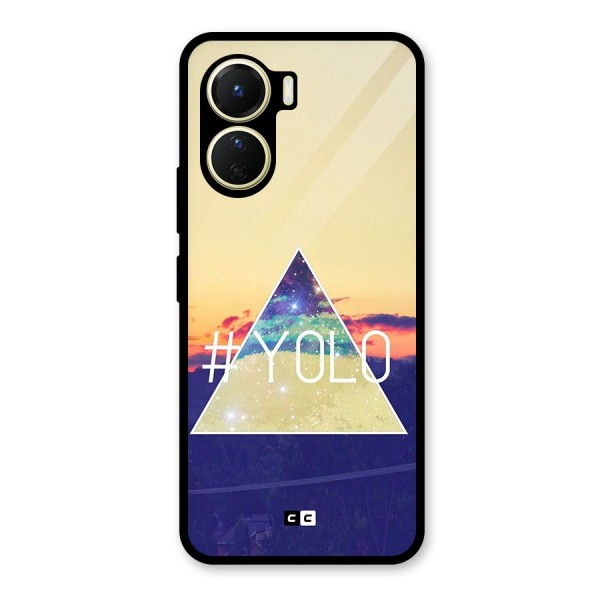 Yolo illuminati Glass Back Case for Vivo Y56