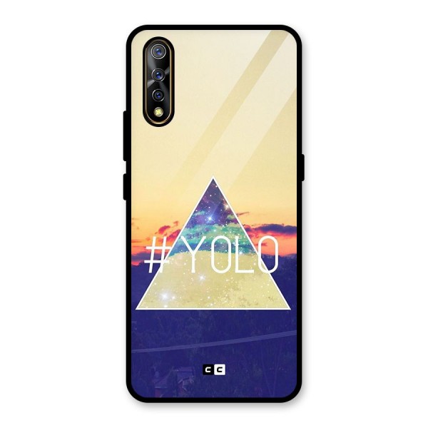 Yolo illuminati Glass Back Case for Vivo Z1x