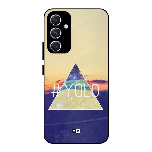 Yolo illuminati Metal Back Case for Galaxy A54