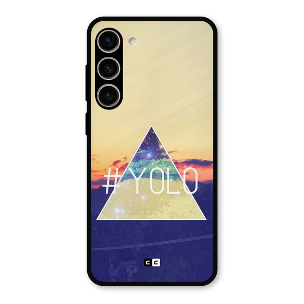 Yolo illuminati Metal Back Case for Galaxy S23 Plus