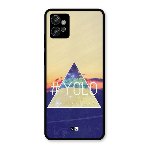 Yolo illuminati Metal Back Case for Moto G32