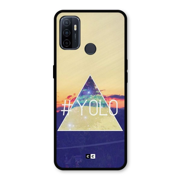 Yolo illuminati Metal Back Case for Oppo A53