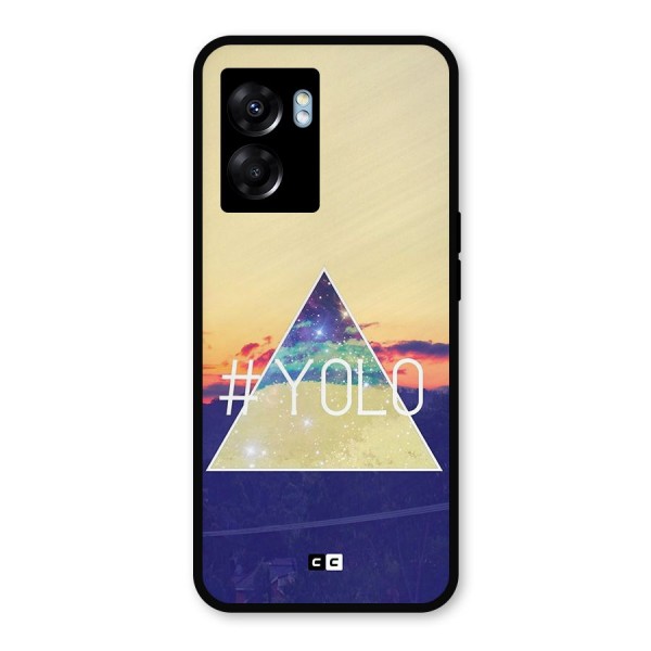 Yolo illuminati Metal Back Case for Oppo K10 (5G)