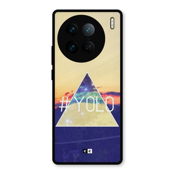 Yolo illuminati Metal Back Case for Vivo X90 Pro