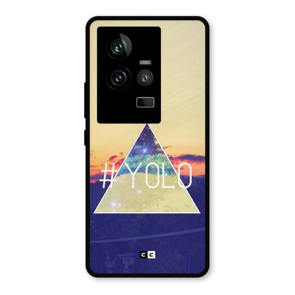 Yolo illuminati Metal Back Case for iQOO 11 5G