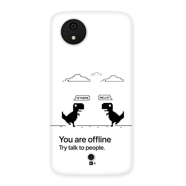 You Are Offline Back Case for Canvas A1  AQ4501