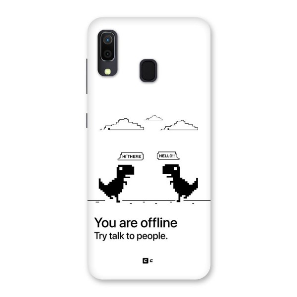 You Are Offline Back Case for Galaxy A20