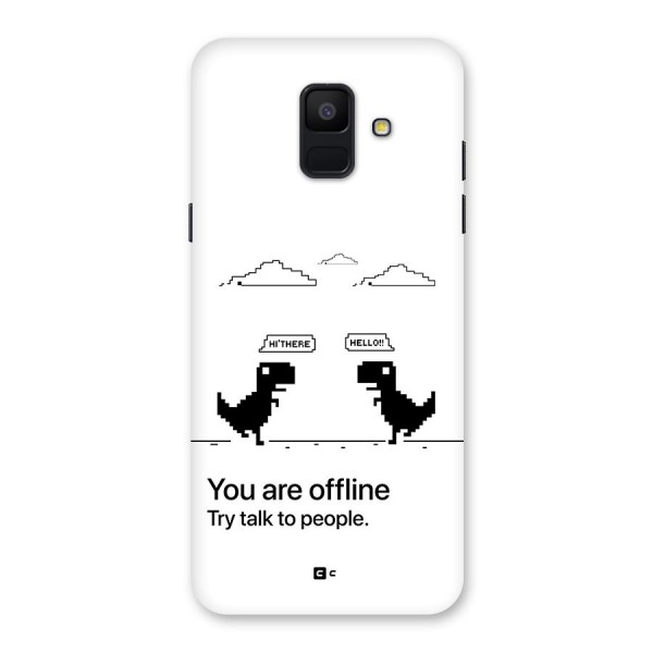 You Are Offline Back Case for Galaxy A6 (2018)