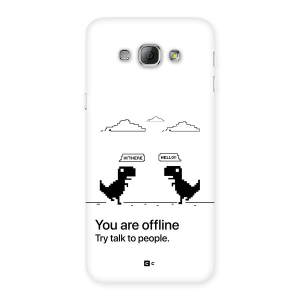 You Are Offline Back Case for Galaxy A8