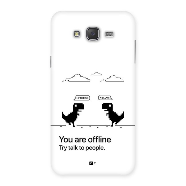 You Are Offline Back Case for Galaxy J7