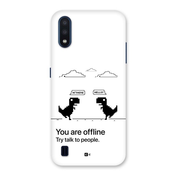 You Are Offline Back Case for Galaxy M01