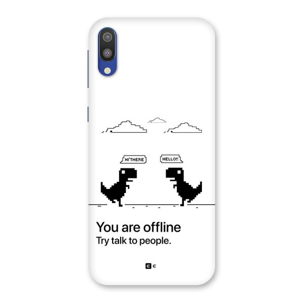 You Are Offline Back Case for Galaxy M10