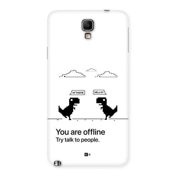 You Are Offline Back Case for Galaxy Note 3 Neo