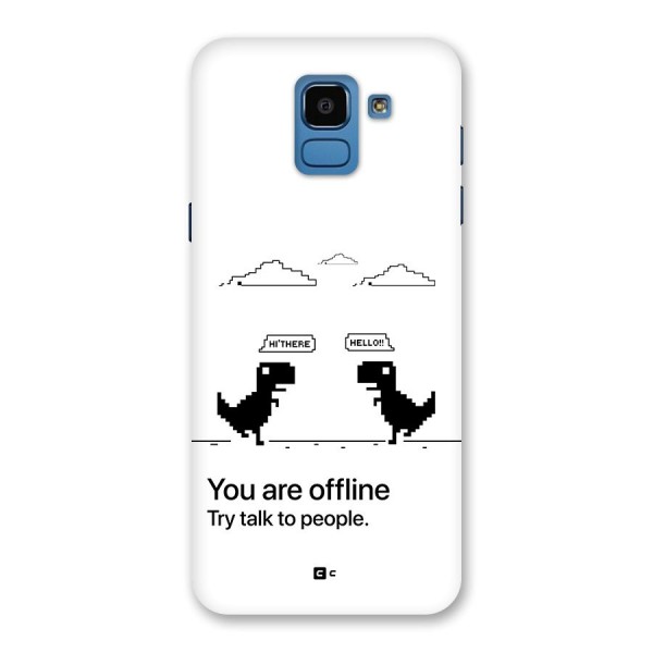 You Are Offline Back Case for Galaxy On6