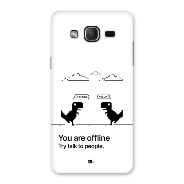 You Are Offline Back Case for Galaxy On7 2015