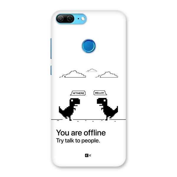 You Are Offline Back Case for Honor 9 Lite