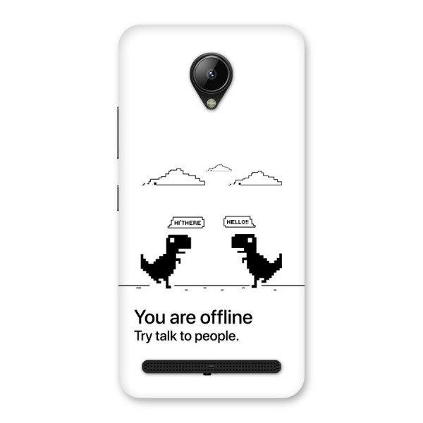 You Are Offline Back Case for Lenovo C2