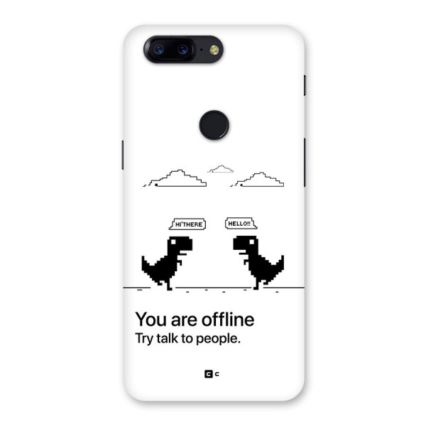 You Are Offline Back Case for OnePlus 5T