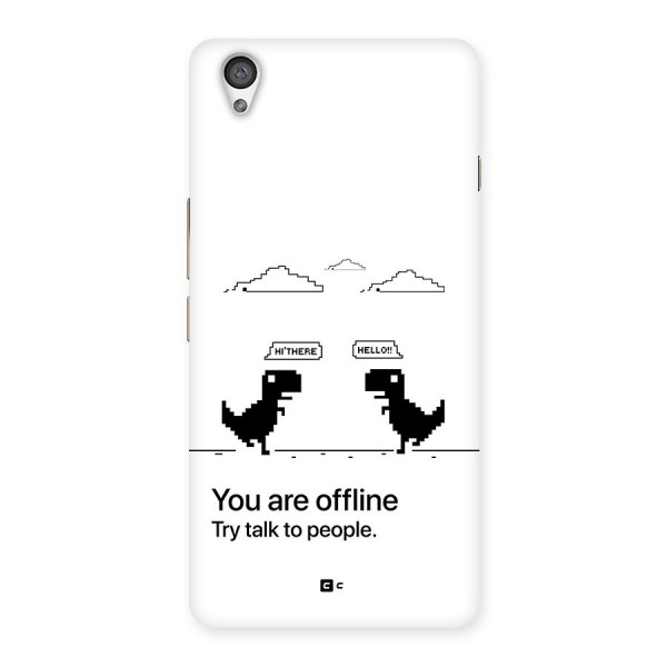 You Are Offline Back Case for OnePlus X