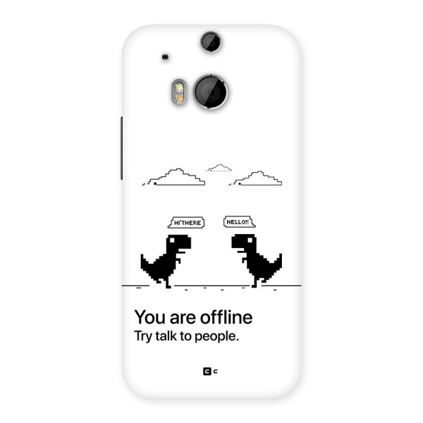 You Are Offline Back Case for One M8