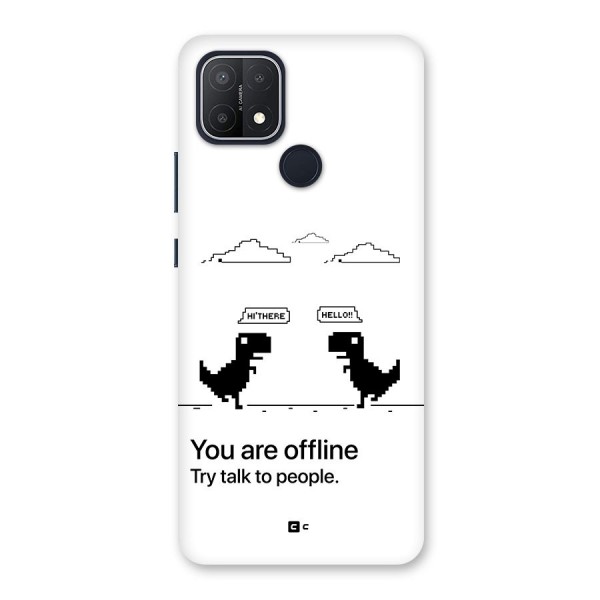 You Are Offline Back Case for Oppo A15