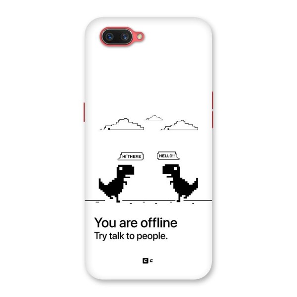 You Are Offline Back Case for Oppo A3s