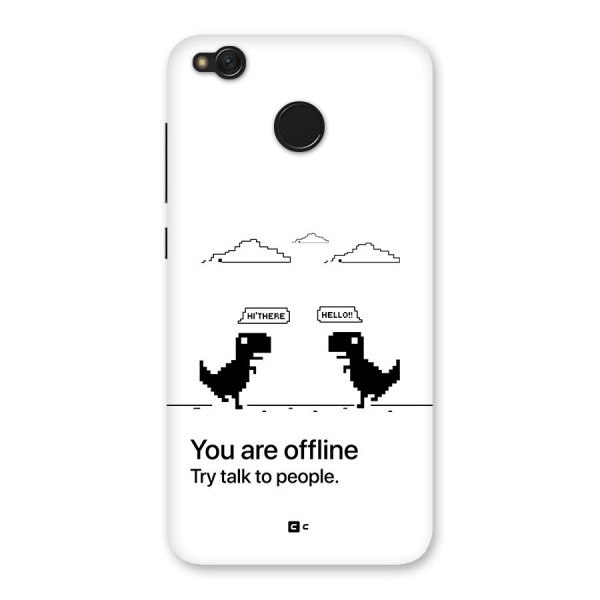 You Are Offline Back Case for Redmi 4