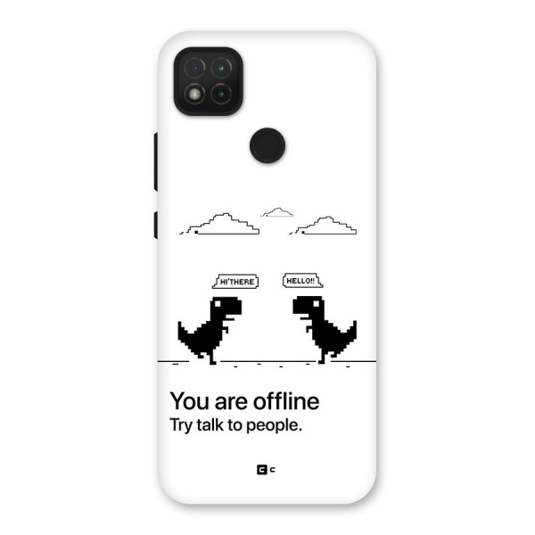 You Are Offline Back Case for Redmi 9